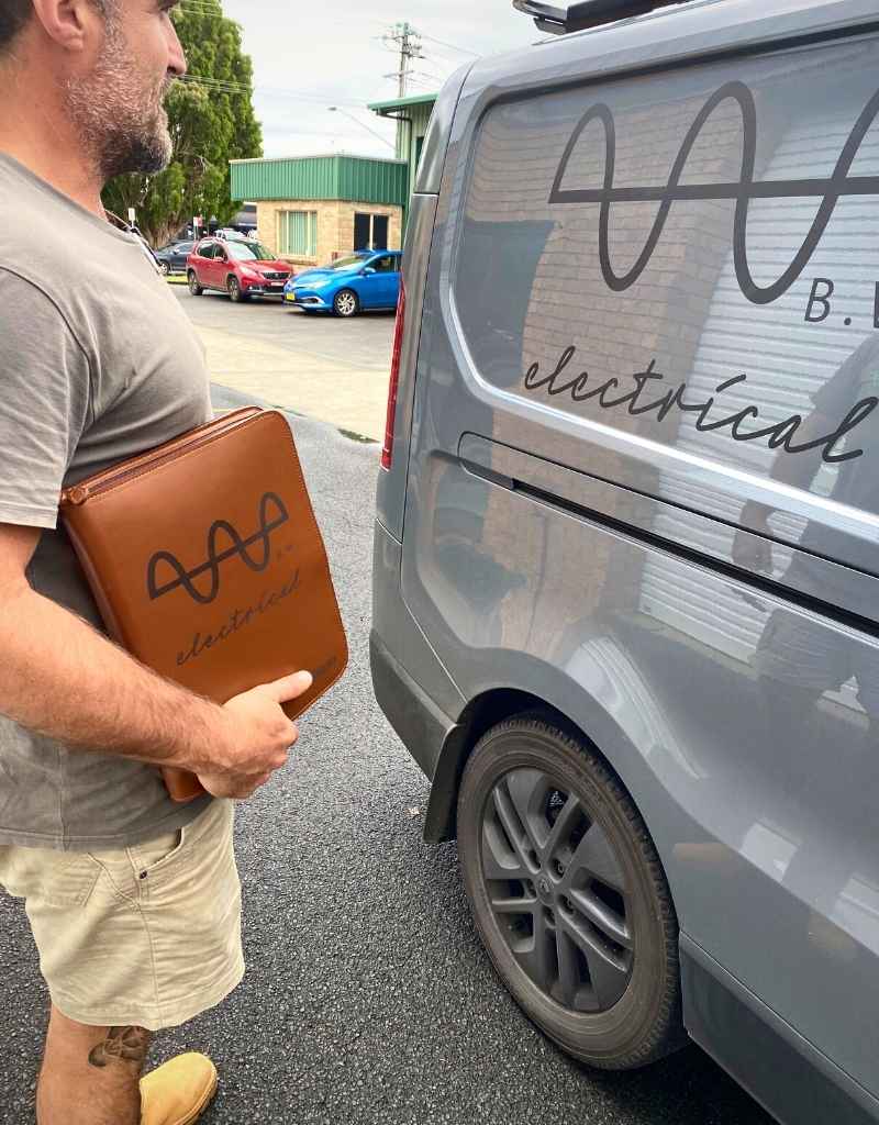 Aussie tradie work folder