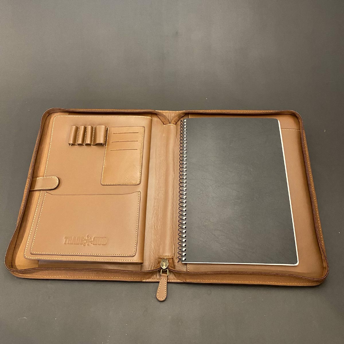 Open Leather Folder